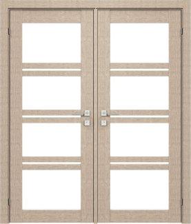 Двері двойні Modern Quadro Родос крем