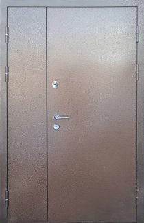 Входная дверь Классик Форт-М медь антик / орех тёмный