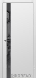 Двері Glass Loft Plato GLP-02 Корфад Super PET сірий