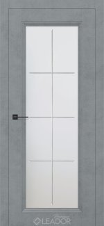 Двери SP Silver-02 Leador Premium бетон дарк