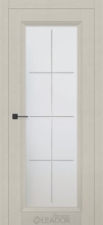 Двери SP Silver-02 Leador Premium капучино металлик