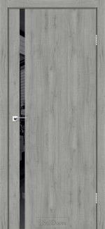 Двері Loft Glass StilDoors дуб платіна