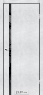 Двері Loft Glass StilDoors світлий бетон