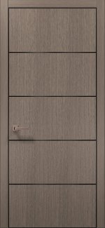 Двери Plato PL-02 Папа Карло серый дуб