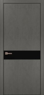 Двери Plato PL-03 Папа Карло бетон серый