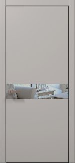 Двери Plato PL-03 Папа Карло светло-серый супермат