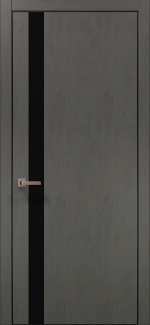 Двери Plato PL-04 Папа Карло бетон серый