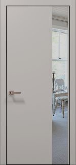 Двери Plato PL-05 Папа Карло светло-серый супермат
