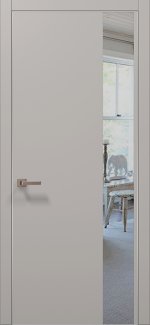 Двери Plato PL-05 Папа Карло светло-серый супермат