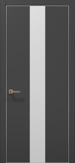 Двери Plato PL-06 Папа Карло темно-серый супермат