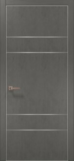 Двери Plato PL-09 Папа Карло бетон серый