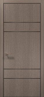 Двери Plato PL-09 Папа Карло серый дуб