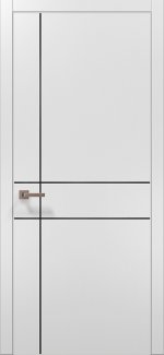 Двери Plato PL-30 Папа Карло белый мат