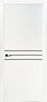 Двери Parallel Status Doors RAL 9003 белая эмаль