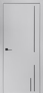 Двери Trioni Status Doors RAL 7047 светло-серый