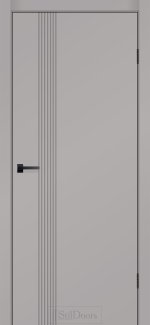 Двери Karyon StilDoors RAL 7047 светло-серый