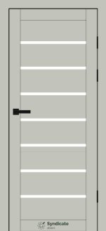 Двері SD-102 Syndicate Doors емалія гріджо