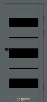 Двери SD-105 Syndicate Doors эмалия графитико