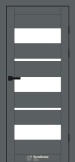 Двери SD-105 Syndicate Doors эмалия графитико