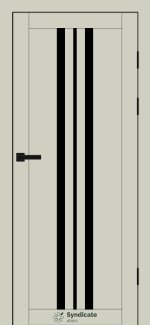 Двери SD-107 Syndicate Doors эмалия латте