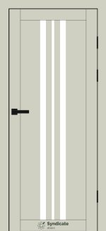 Двери SD-107 Syndicate Doors эмалия латте