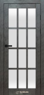 Двері SD-110 Syndicate Doors бетон темний