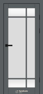 Двери SD-111 Syndicate Doors эмалия графитико
