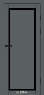 Двері SD-113 Syndicate Doors емалія графітіко