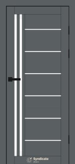 Двери SD-114 Syndicate Doors эмалия графитико