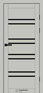 Двери SD-118 Syndicate Doors эмалия гриджо