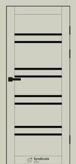 Двери SD-118 Syndicate Doors эмалия латте