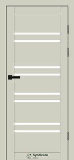 Двери SD-118 Syndicate Doors эмалия латте