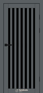 Двери SD-125 Syndicate Doors эмалия графитико