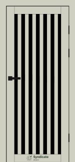 Двери SD-125 Syndicate Doors эмалия латте