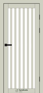 Двери SD-125 Syndicate Doors эмалия латте