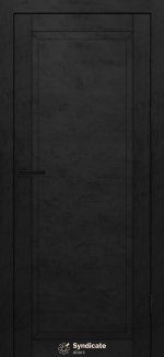 Двери SD-131 Syndicate Doors бетон черный
