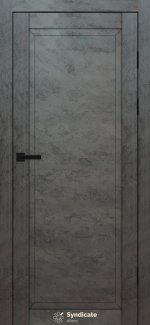 Двери SD-131 Syndicate Doors бетон темный