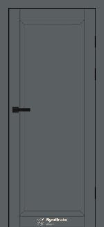 Двери SD-131 Syndicate Doors эмалия графитико