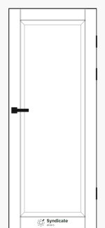 Двери SD-131 Syndicate Doors белый бархат