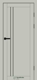 Двери SD-141 Syndicate Doors эмалия гриджо