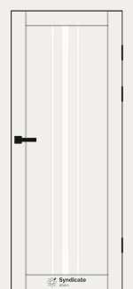 Двери SD-147 Syndicate Doors эмалия бьянко