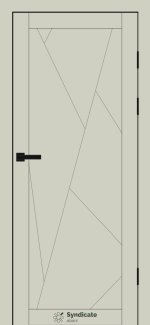 Двери SD-171 Syndicate Doors эмалия латте