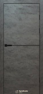 Двери SD-404 Syndicate Doors бетон темный