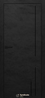 Двери SD-405 Syndicate Doors бетон черный