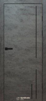 Двери SD-405 Syndicate Doors бетон темный