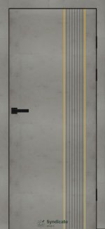 Двери SD-407 Syndicate Doors бетон светлый