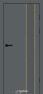 Двери SD-407 Syndicate Doors эмалия графитико