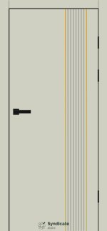 Двери SD-407 Syndicate Doors эмалия латте