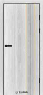 Двері SD-407 Syndicate Doors сіра структура
