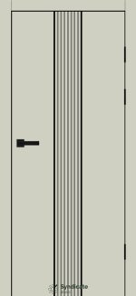 Двери SD-408 Syndicate Doors эмалия латте